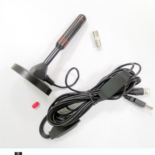 Manufacturer DTMB/DVBT2 active suction cup antenna digital TV antenna 5 meter amplifier active ground wave antenna