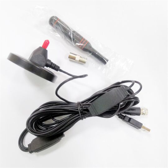 Manufacturer DTMB/DVBT2 active suction cup antenna digital TV antenna 5 meter amplifier active ground wave antenna