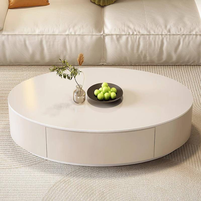 ha45sr372软tn奶油风岩板包茶几客厅家用红现简代约新网款轻奢椭 - 图1