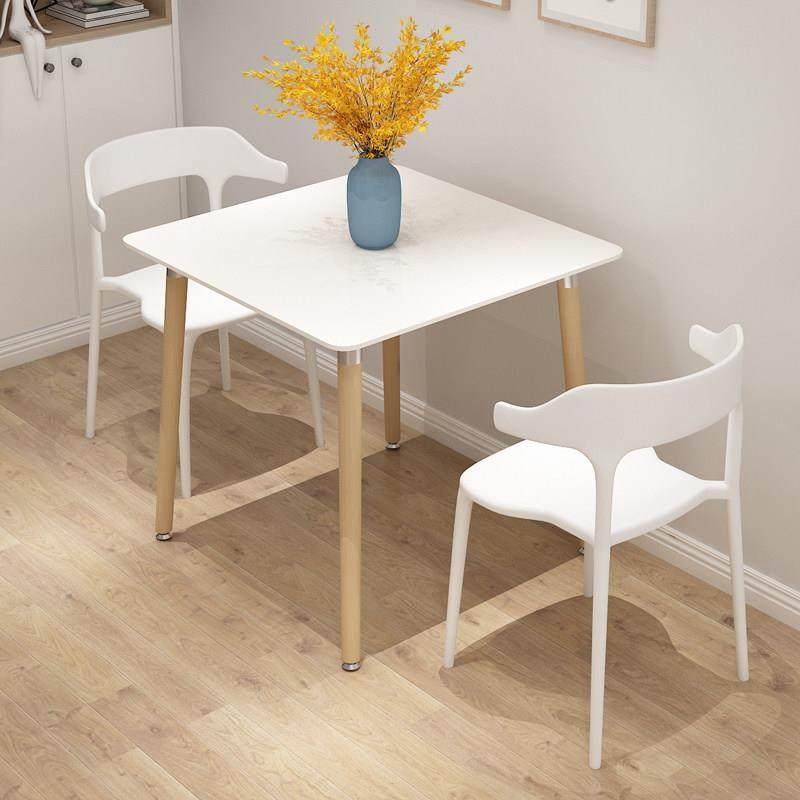 北欧简约休闲烤漆岩板咖啡桌奶茶洽谈接待桌子郁金香阳台小圆桌椅,淘宝优惠券,粉丝福利购,淘宝优惠卷