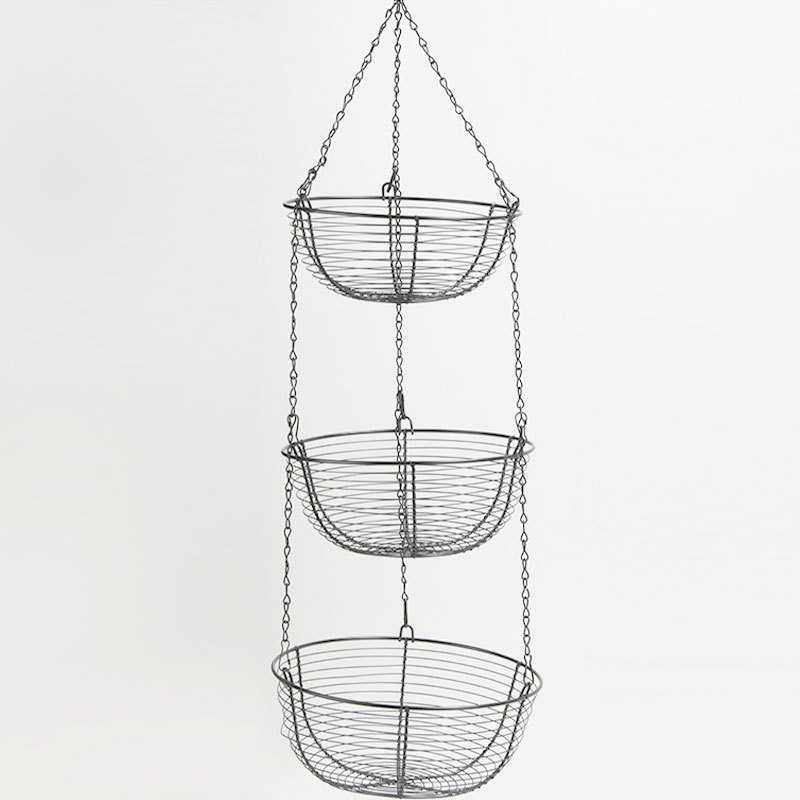 欧式铁艺水果篮创意三层可拆装水果盆水果收纳篮水果摇篮家居摆件,淘宝优惠券,粉丝福利购,淘宝优惠卷