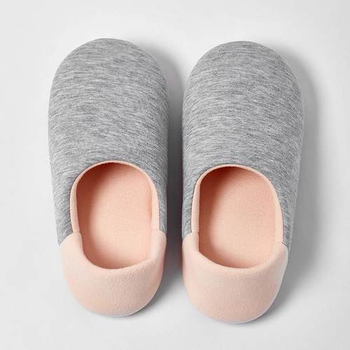 日式亲子儿童棉拖鞋包跟软底春秋室内木地板静音无声家居四季情侣 - 图2