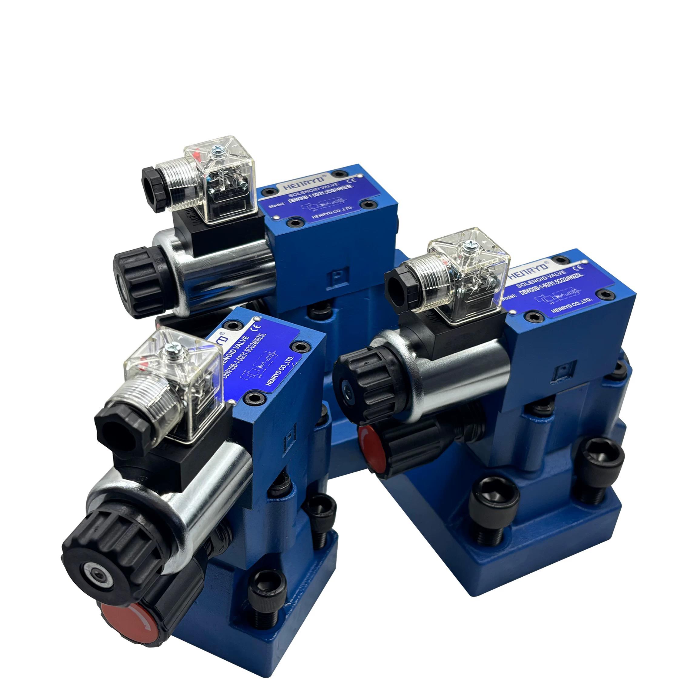 力士乐液压DBW10B-1-50B/CG24电磁溢流阀DBW20B/CW220调压阀30B A - 图3