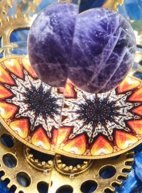 跨境时尚水晶金字塔裂纹装饰摆件树脂热销独立站创意家居