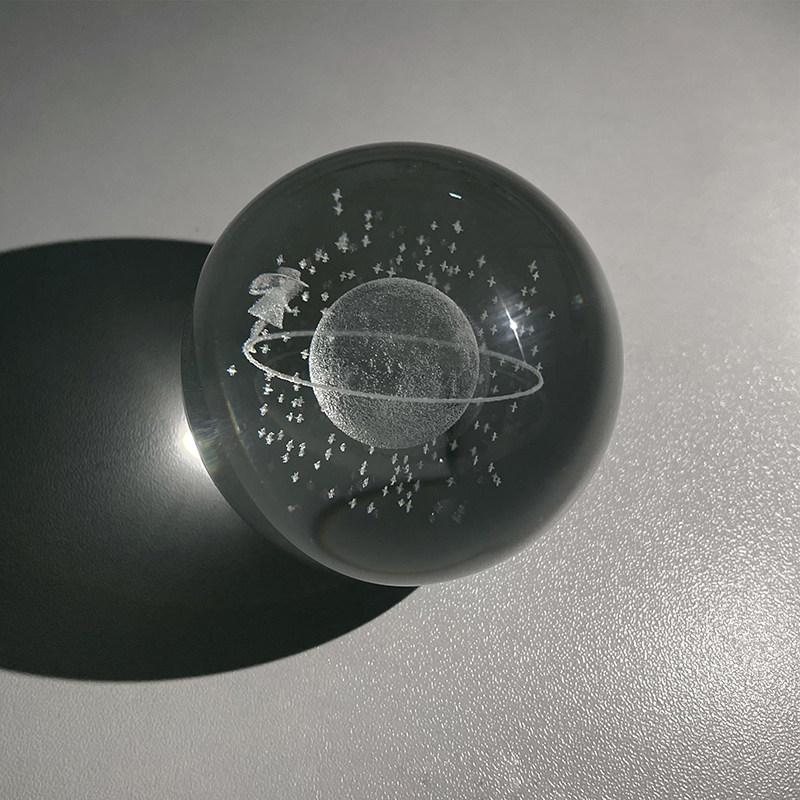 治愈系水晶球摆件发光小夜灯桌面装饰品送朋友闺蜜玻璃球生日礼物,淘宝优惠券,粉丝福利购,淘宝优惠卷