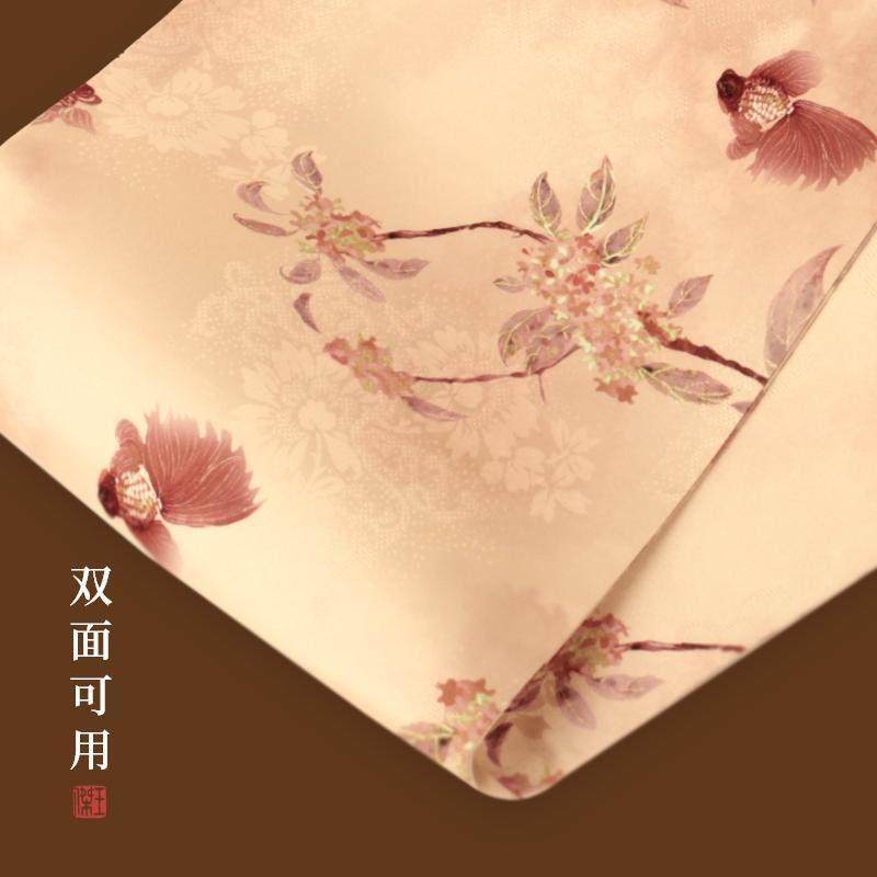 台隆金 防水茶铺席方布艺中式桌垫茶垫子茶道配件防水仿香云纱,淘宝优惠券,粉丝福利购,淘宝优惠卷