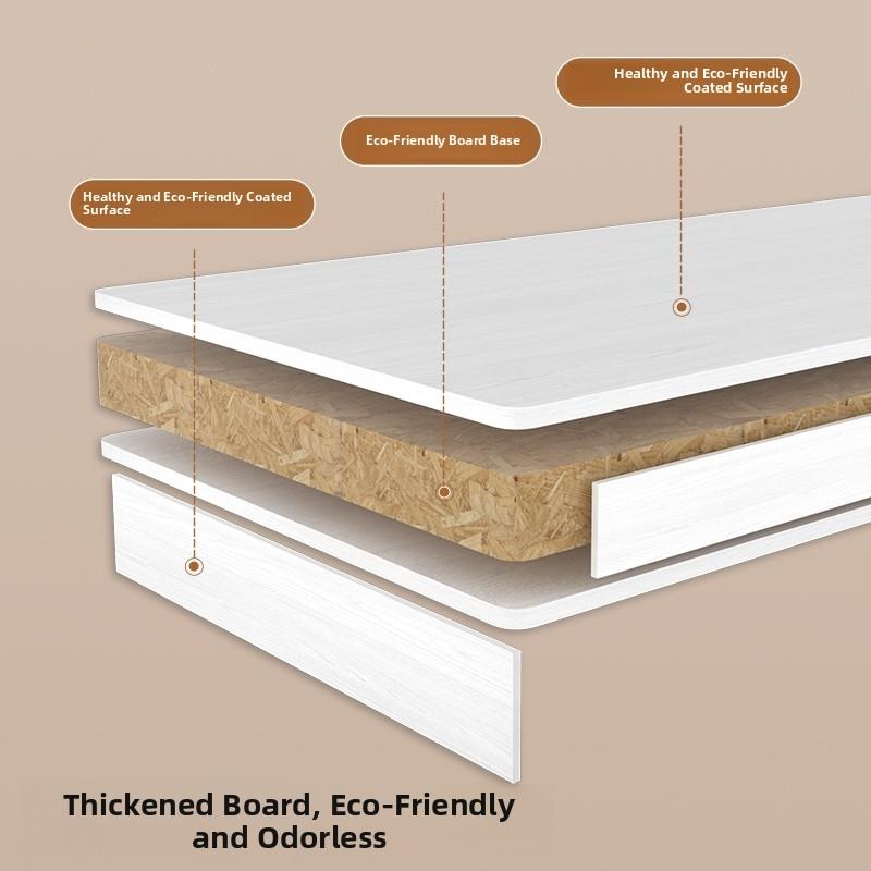 German imported desktop computer host bracket with pulley main chassis base removable integrated storage rack