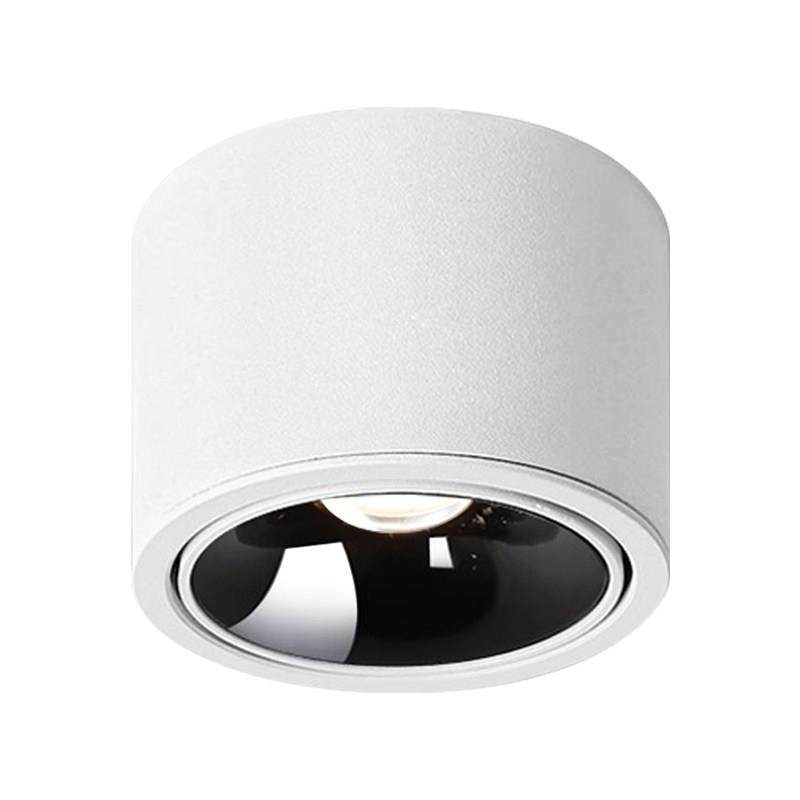 超薄明装射灯家用客厅可调节角度天花灯圆形防眩护眼小山丘洗墙灯,淘宝优惠券,粉丝福利购,淘宝优惠卷