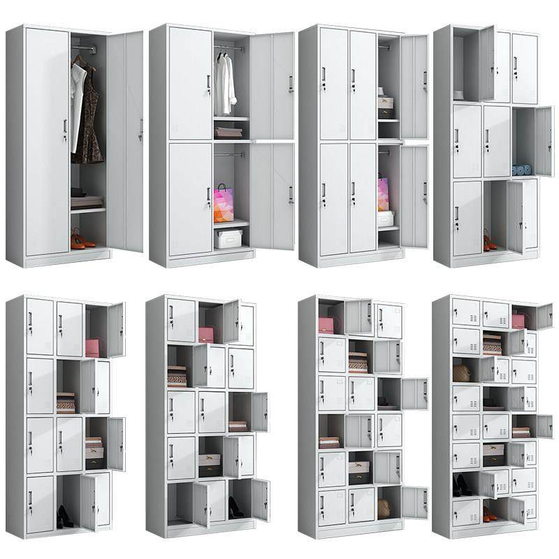 2门二门更衣柜员工储物柜 家用铁皮衣柜健身房会员柜带锁双门柜子,淘宝优惠券,粉丝福利购,淘宝优惠卷