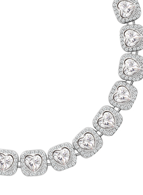 ARTE/艾尔蒂PET IT ON系列 高级感心型Rivière项链女