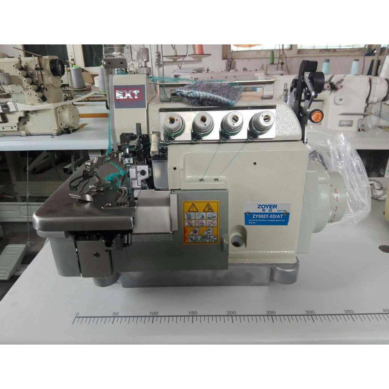 ZY988-5D飞马款EX系列缝纫机五线直驱高速包缝机包边机锁边机 - 图0