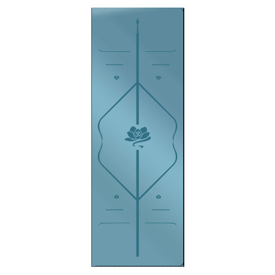 Yoga mat PU+rubber non-slip widened and thickened silent shock-absorbing dance mat home beginner fitness mat