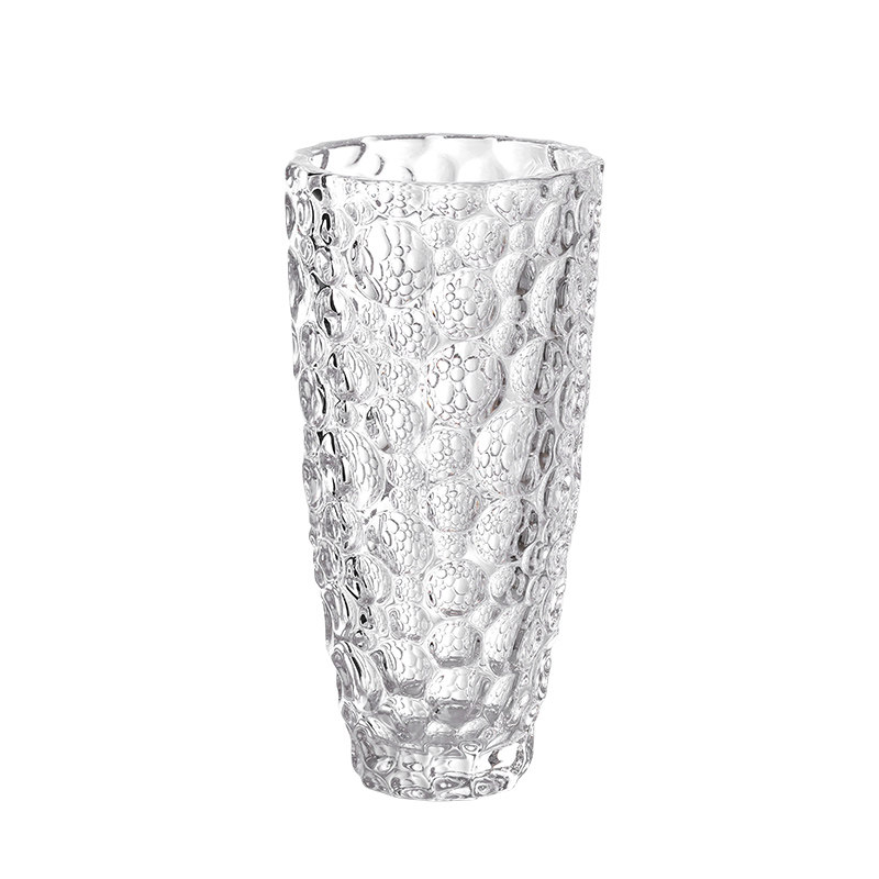 水晶花瓶玻璃透明轻奢高级感客厅插花养玫瑰百合鲜花装饰花器摆件,淘宝优惠券,粉丝福利购,淘宝优惠卷