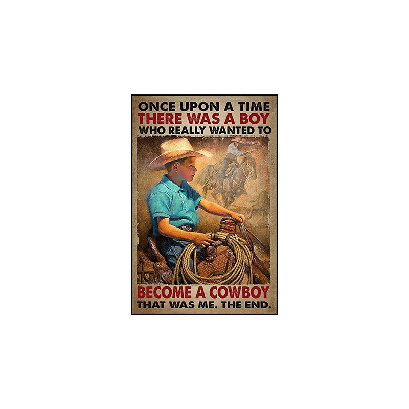 西部牛仔装饰画工业风酒吧酒馆美式复古骑马挂画咖啡馆啤酒屋壁画 - 图3