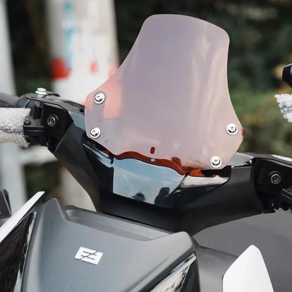 适配小牛FX电动车前置挡风板FXT装饰仪表挡风罩改装配件 - 图2