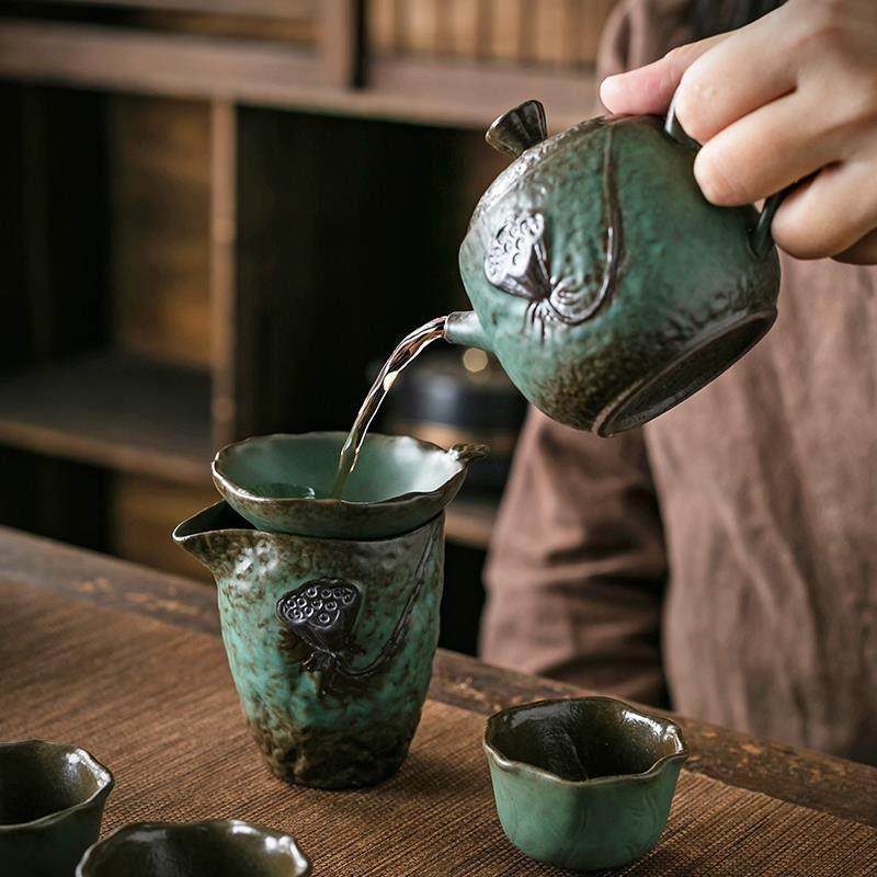 陶绿粗陶创意公道杯陶瓷分茶器茶虑茶漏套装茶海均杯功夫茶具配件,淘宝优惠券,粉丝福利购,淘宝优惠卷