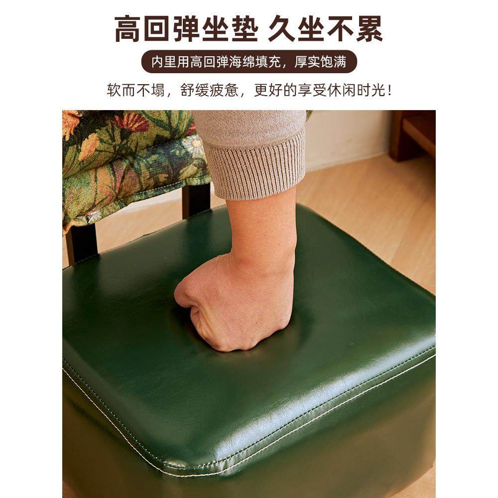 实木小凳子家用滑轮矮凳靠背椅子滑轮沙发凳万向轮板凳软包换鞋凳,淘宝优惠券,粉丝福利购,淘宝优惠卷
