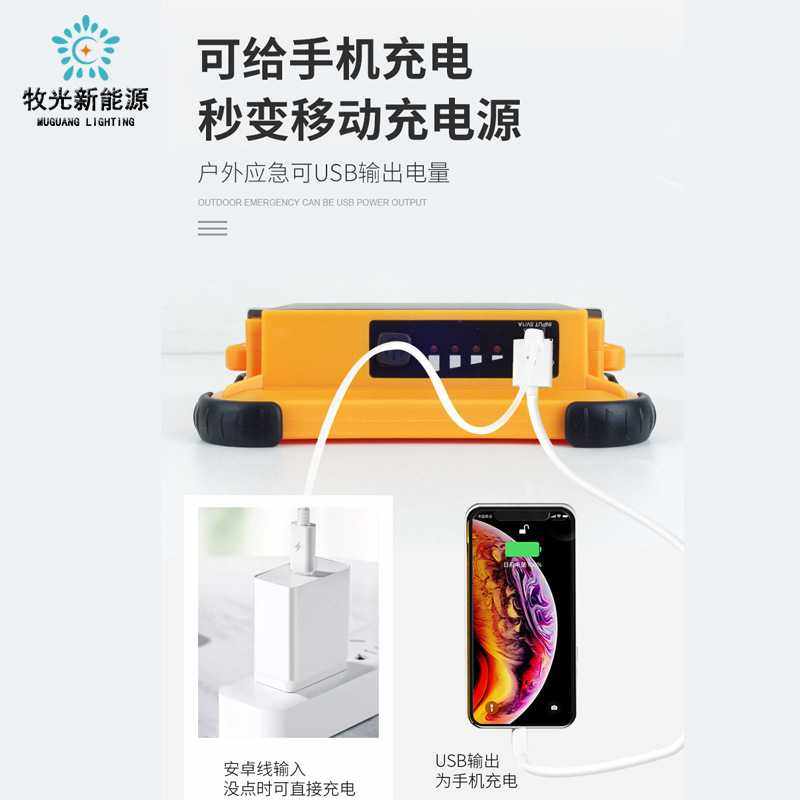 车载led太阳能充电便携应急照明灯 50W手提露营帐蓬灯 户外野营灯,淘宝优惠券,粉丝福利购,淘宝优惠卷