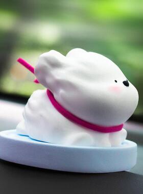 追风小狗可爱狗狗扩香石无火香薰石膏车载家居治愈办公桌生日礼物