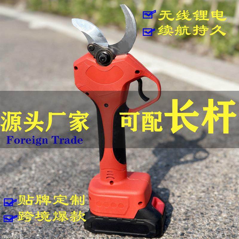 电动修枝剪电动剪刀园林果树家用园林园艺锂电充电果树粗枝电剪刀,淘宝优惠券,粉丝福利购,淘宝优惠卷