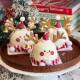 Christmas red nose eyes candy elk shaped ornaments