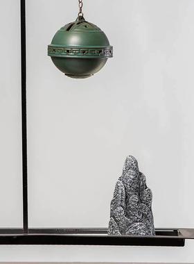 仿真造景石园艺小摆件微景观假山石家居装饰盆景鱼缸布景小石头