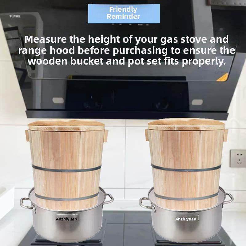 木桶锅蒸米商品大饭团木蒸笼燃气蒸套,淘宝优惠券,粉丝福利购,淘宝优惠卷