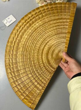 金丝楠木扇子便携手工阴沉木折扇木质古风实木雕镂空纸扇可定制特