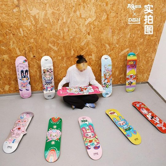 DBH girls are recommended for beginners, getting started with skateboarding