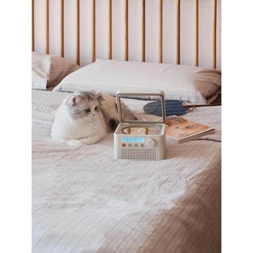 syitren/赛塔林R200复古cd机播放器音响双向蓝牙高音质专辑一体机 - 图0