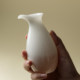 Carving, mutton fat jade porcelain wine pot wine glass set, high-end ceramic white wine wine wine distributor, home high-end wine utensil