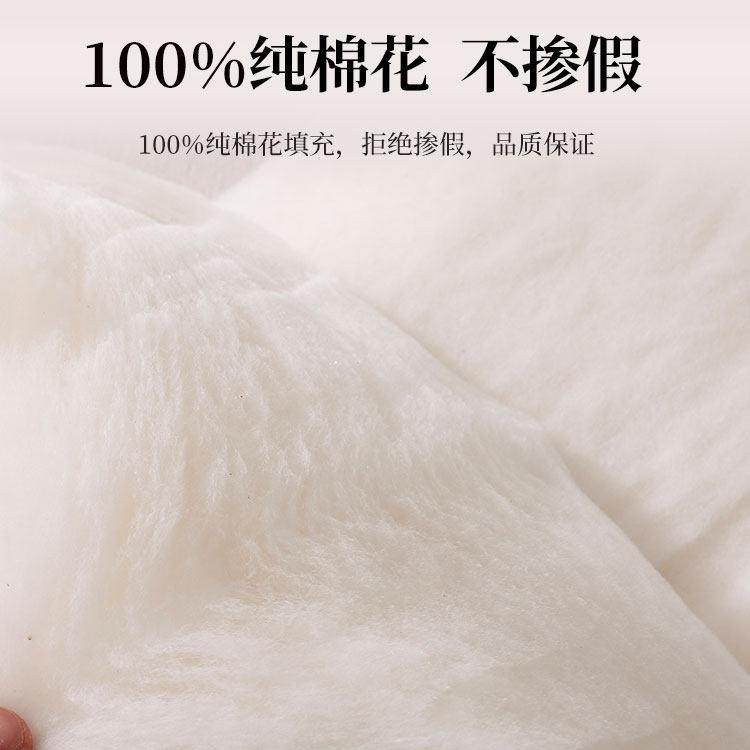 新疆一级长绒棉被纯棉花被子被芯冬被棉絮棉芯铺床六八十斤1.5米,淘宝优惠券,粉丝福利购,淘宝优惠卷
