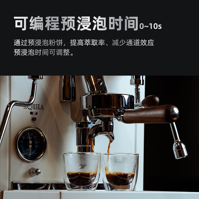 意大利Quick Mill进口Aquila家商两用半自动E61咖啡机多锅炉复古,淘宝优惠券,粉丝福利购,淘宝优惠卷