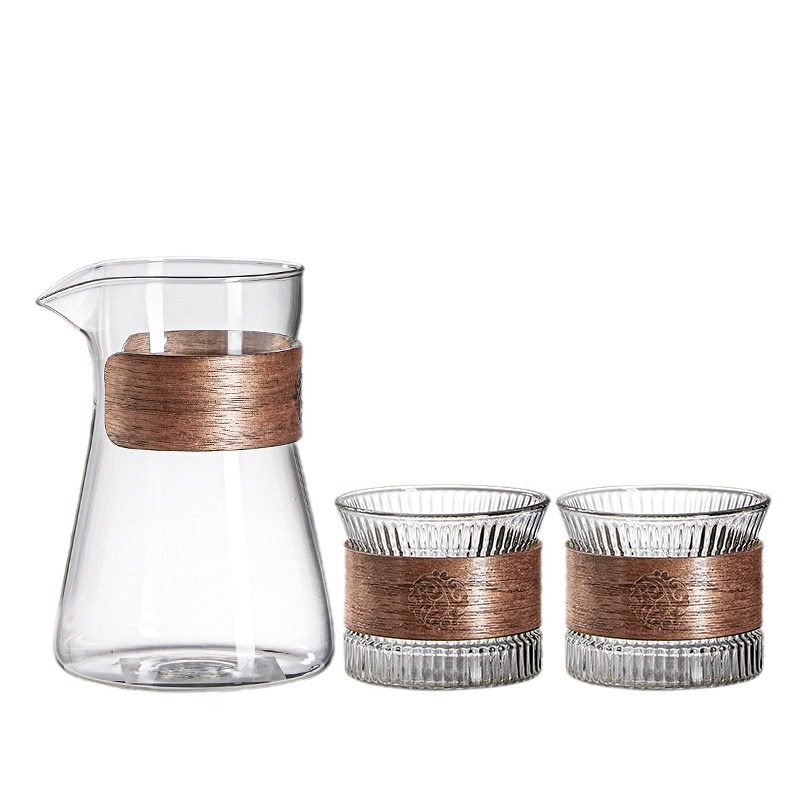 artsmal手冲咖啡防烫木环分享壶高硼硅玻璃冷热咖啡杯挂耳过滤杯,淘宝优惠券,粉丝福利购,淘宝优惠卷