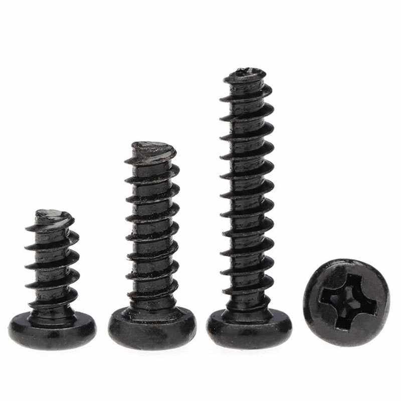 供应PB黑色十字圆头平尾自攻螺丝盘头自攻割尾M1-M4螺钉,淘宝优惠券,粉丝福利购,淘宝优惠卷