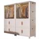 Folding clothes storage cabinet stacking household installation storage cabinets with many simple baby wardrobe floor cabinets 2207