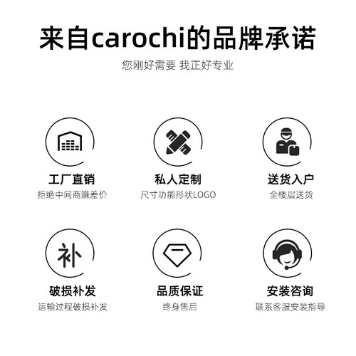可悬挂全身简约进门贴墙镜子入户玄关镜试衣镜客厅家用挂钩穿衣镜 - 图3