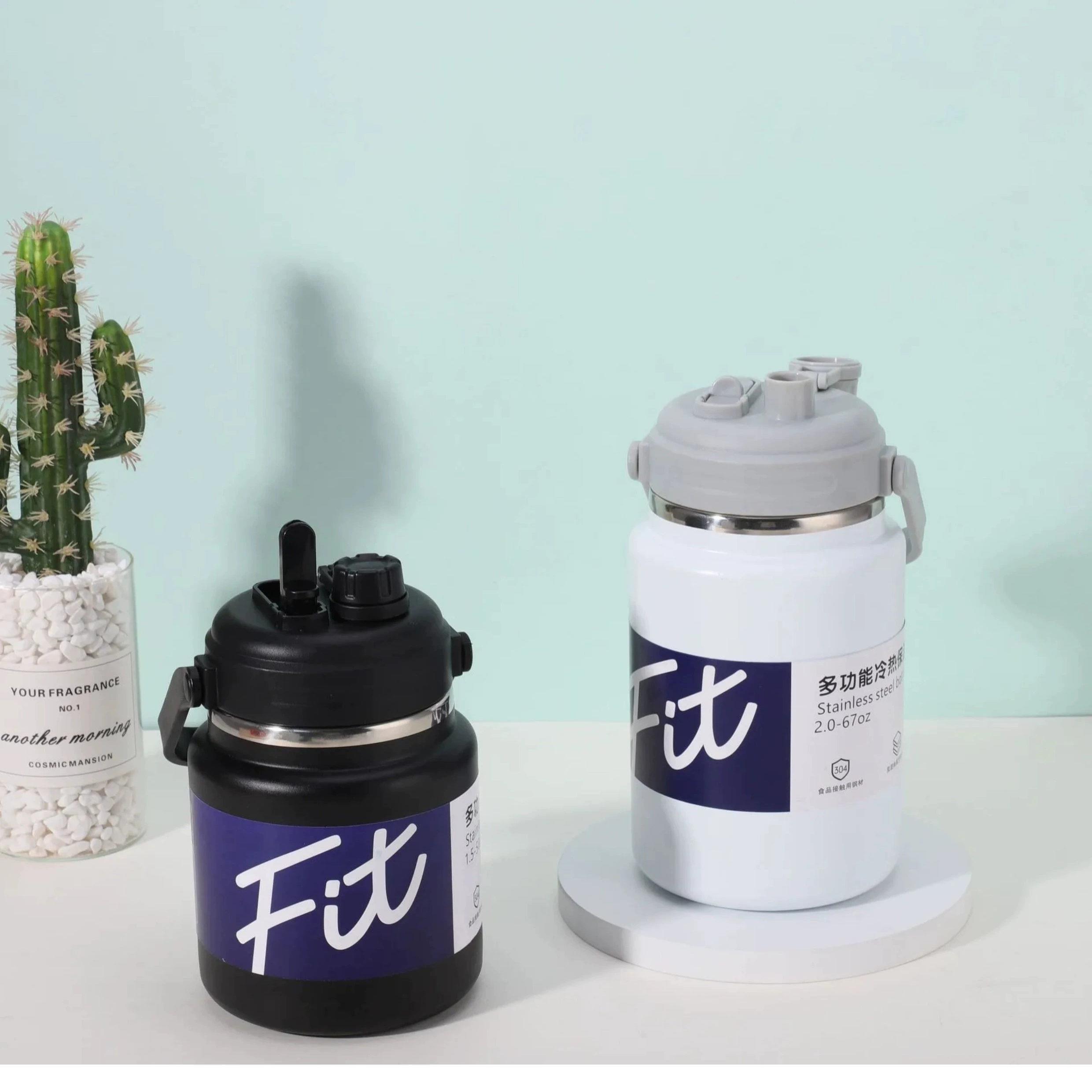 保冷冰保温杯子大号大容量运动冰霸水杯壶吨桶吨男2000ml户外2l升 - 图1