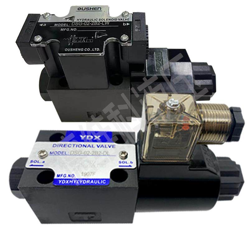 液压电磁阀换向控制阀DSG-02-2B2-A220V-DL2B3B 2B2L-DC24-LW单头 - 图3