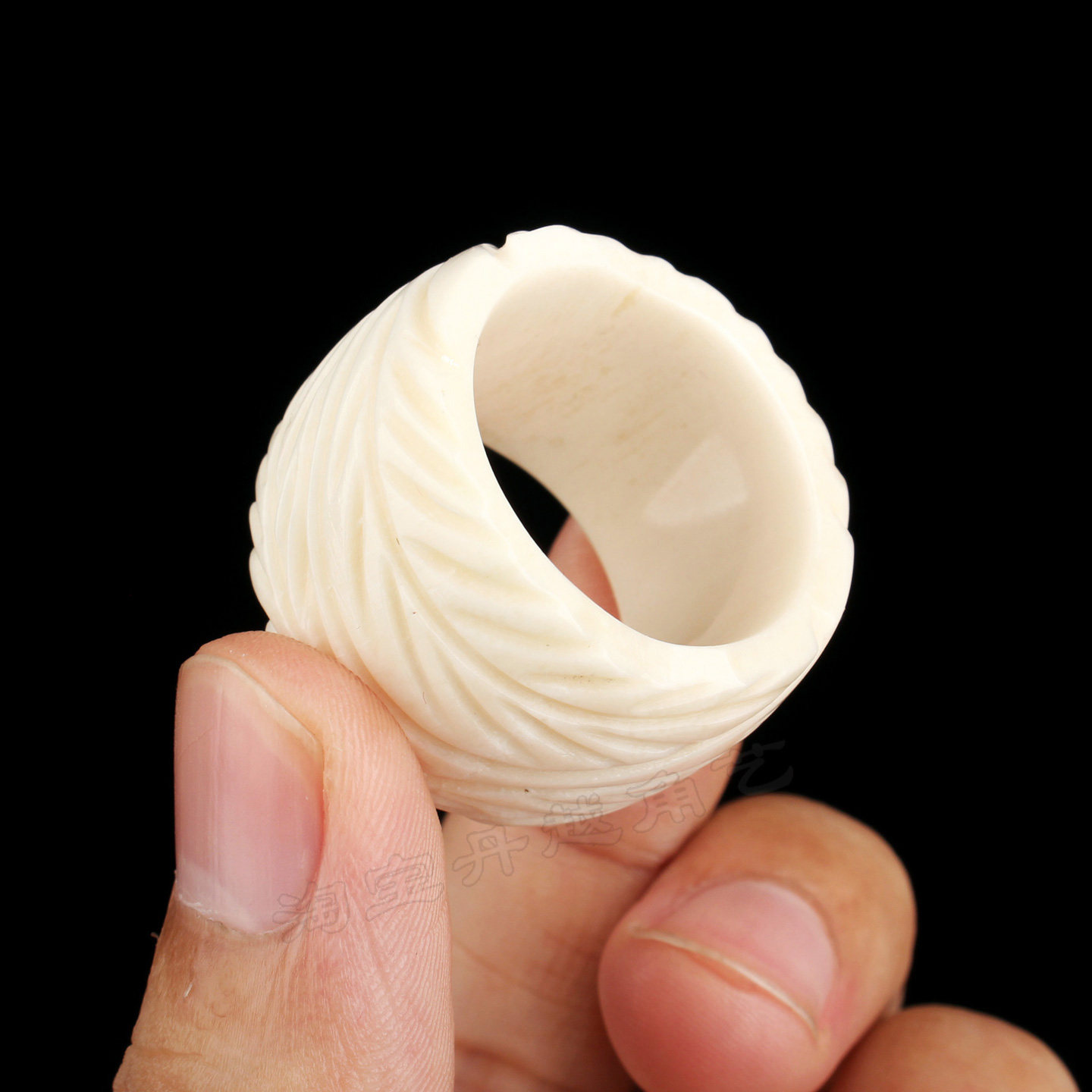 Danyue natural horn finger thumb ring