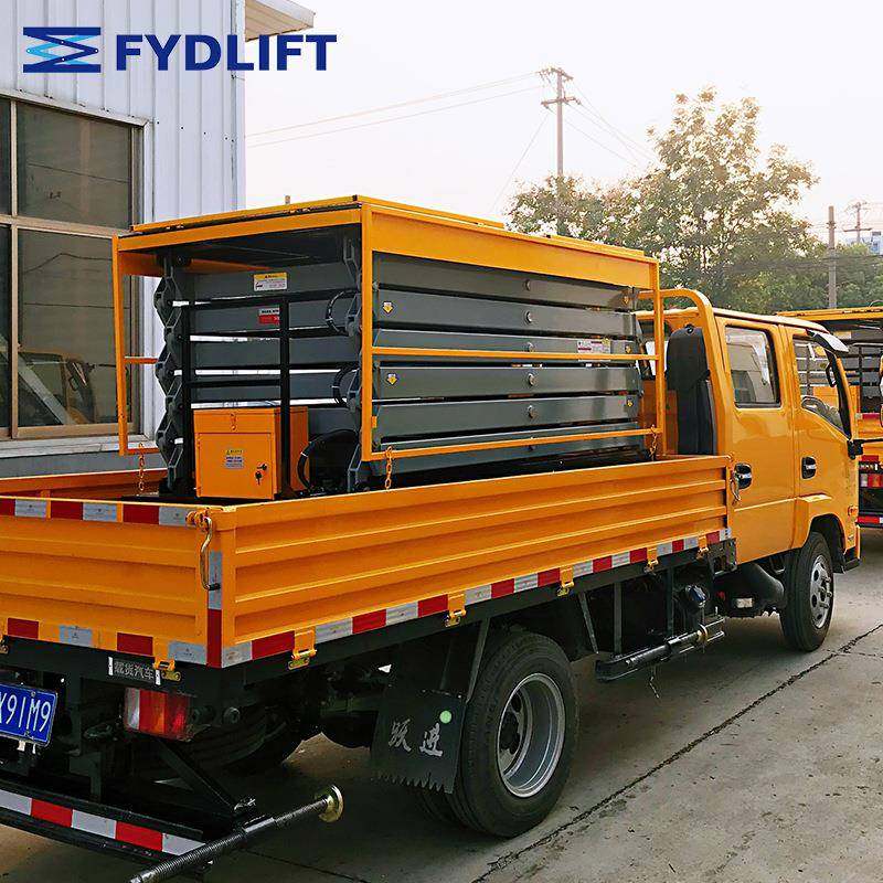 厂家供应车载式剪叉升降机车载式升降高空平台液压移动升降机,淘宝优惠券,粉丝福利购,淘宝优惠卷