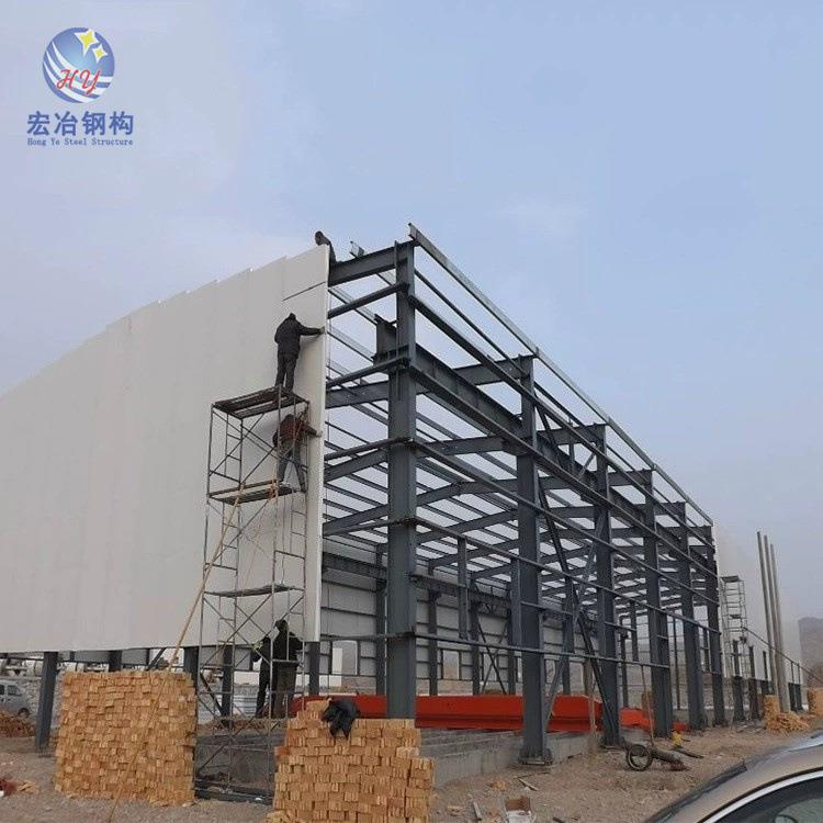 广东钢结构厂家承建出口东南亚钢结构厂房车间项目 承接图纸设计 - 图0