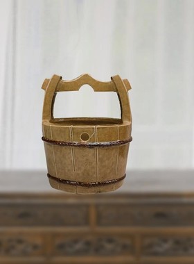 景908陶瓷水摆鱼缸流水器养鱼循环水流系统水缸件造摆件水桶过过