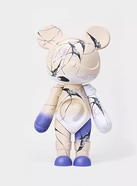 潮玩摆件时尚国风星际熊燕子祥云