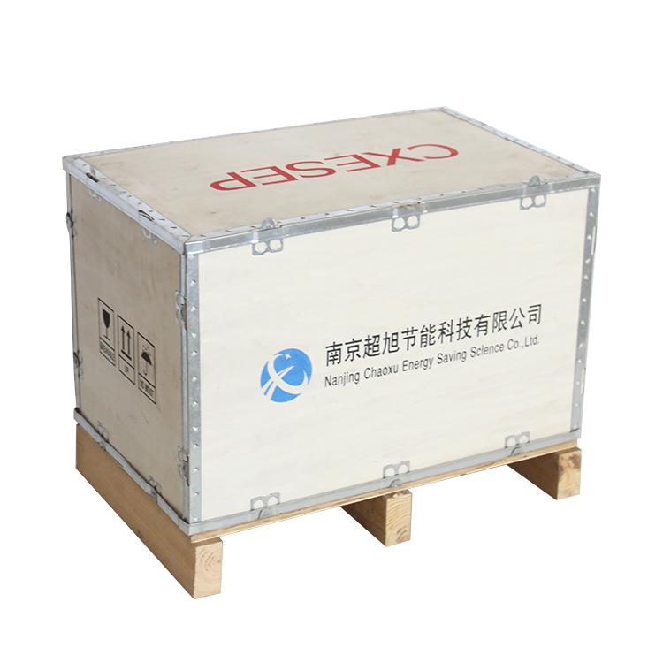 厂家机械木箱加厚可拆卸免熏蒸钢带箱包边小卡扣胶合板夹板箱 - 图0