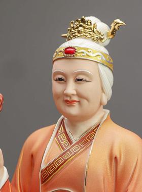 德化陶瓷福德财神神像、土地公、土地佛像对地祭品