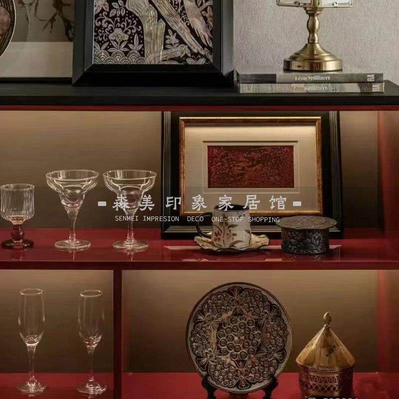 现代中古艺术摆件高级感花瓶样板间客厅电视柜装饰品组合软装饰品,淘宝优惠券,粉丝福利购,淘宝优惠卷