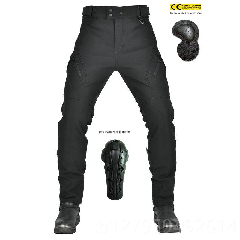 正品冬VOLE绒RO 机车季防摔骑行裤防水加加厚防风高腰机车 防摔裤 - 图3