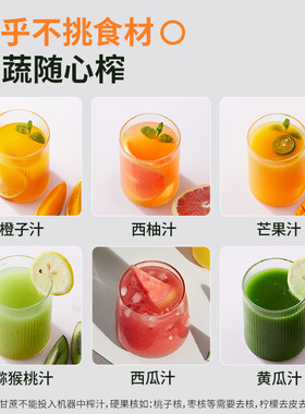榨汁机便携式小型家用多功能水果榨汁杯电动原果汁机迷你礼品礼物