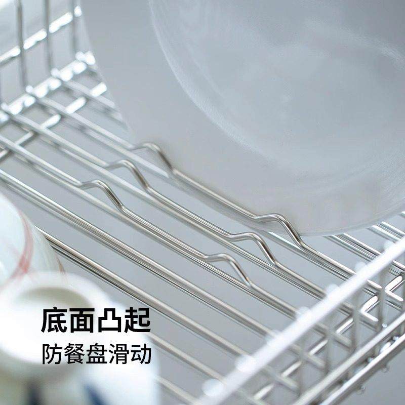 日本霜山304不锈钢可伸缩沥水架水槽碗碟厨房置物架多功能洗菜篮,淘宝优惠券,粉丝福利购,淘宝优惠卷
